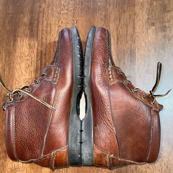 Timberland Waterproof Gore-Tex Leather Chukka Boots Brown Vintage 7-7.5M - Picture 4 of 10